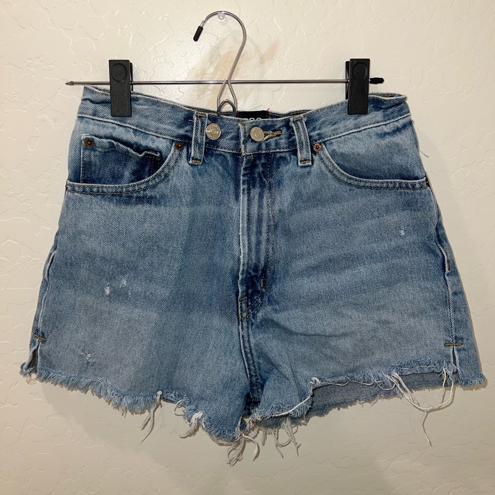 Urban Outfitters High Rise Mom Jean Shorts